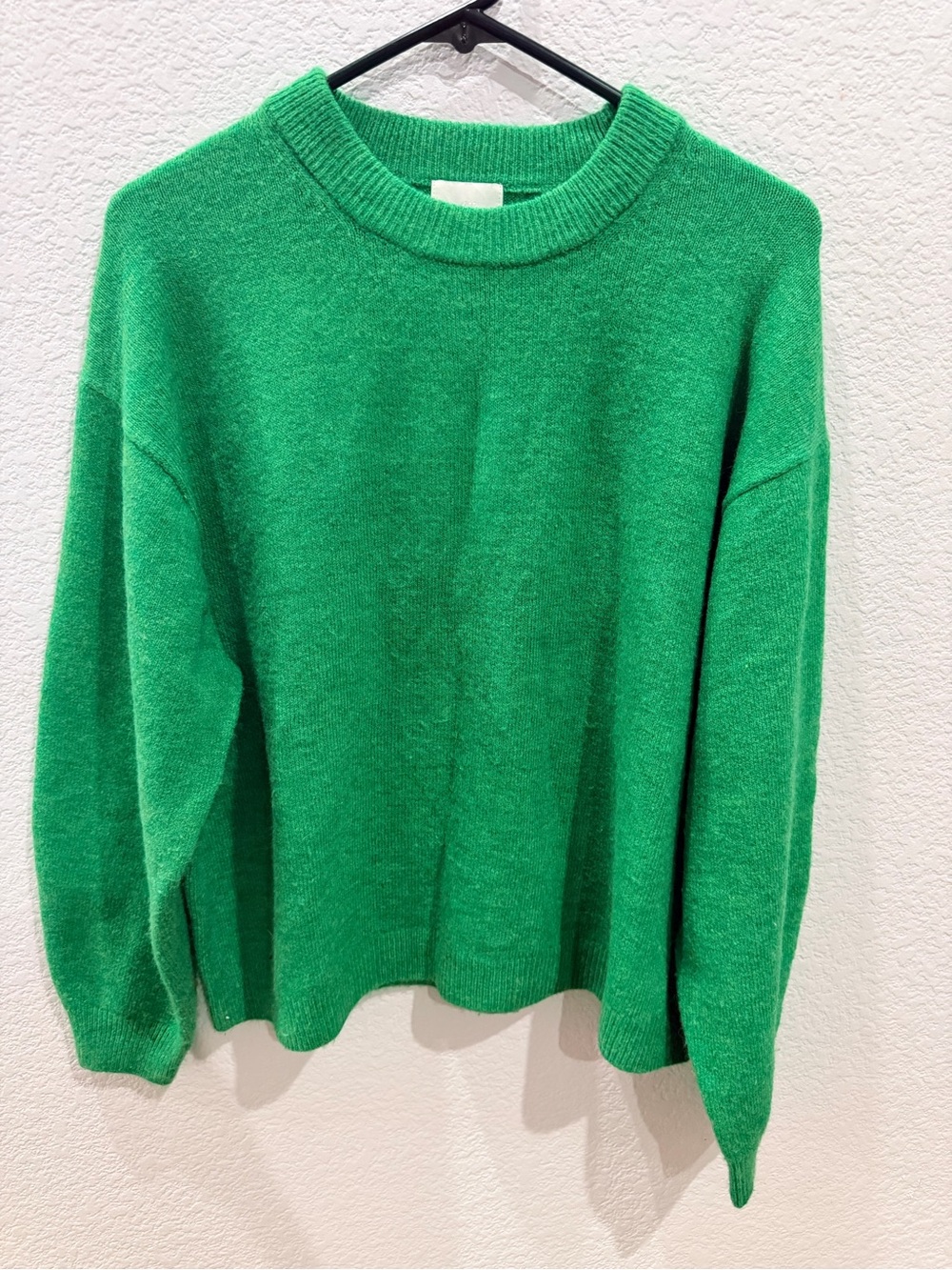 H&M Bright Green Crewneck Sweater